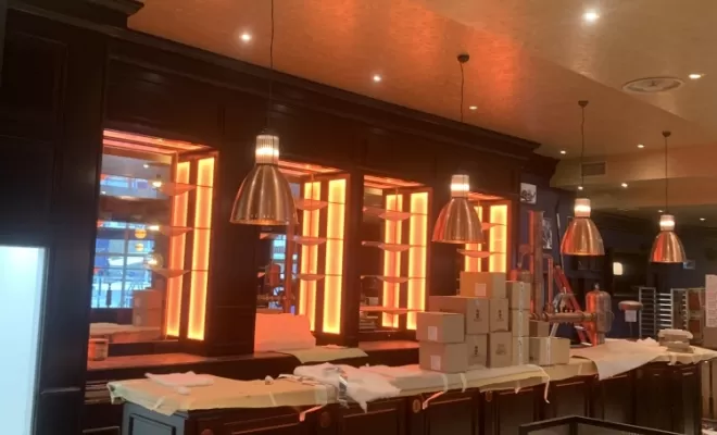 Installation d’ éclairage à bourg en Bresse , Bourg-en-Bresse, Moisselec